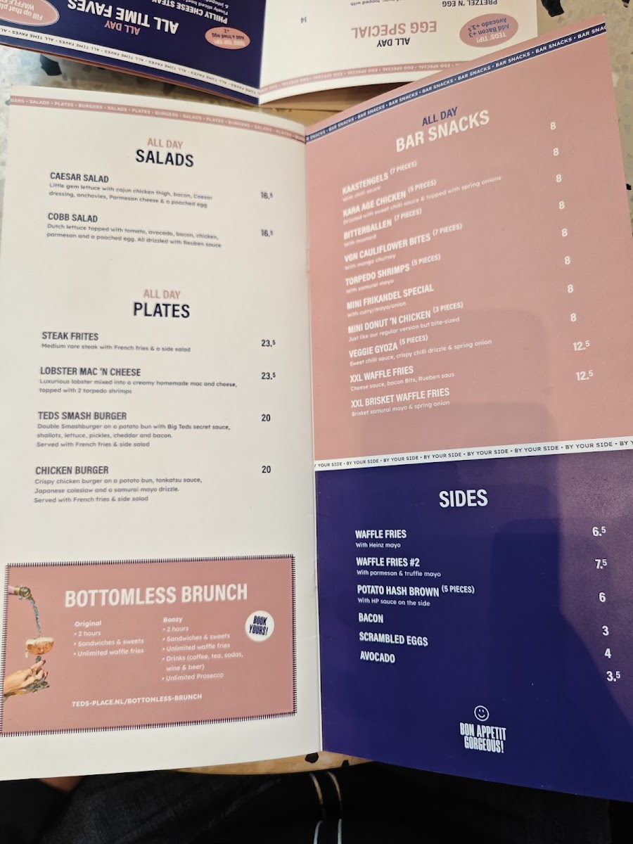 Menu Teds Rotterdam Lijnbaan - All Day Brunch-10