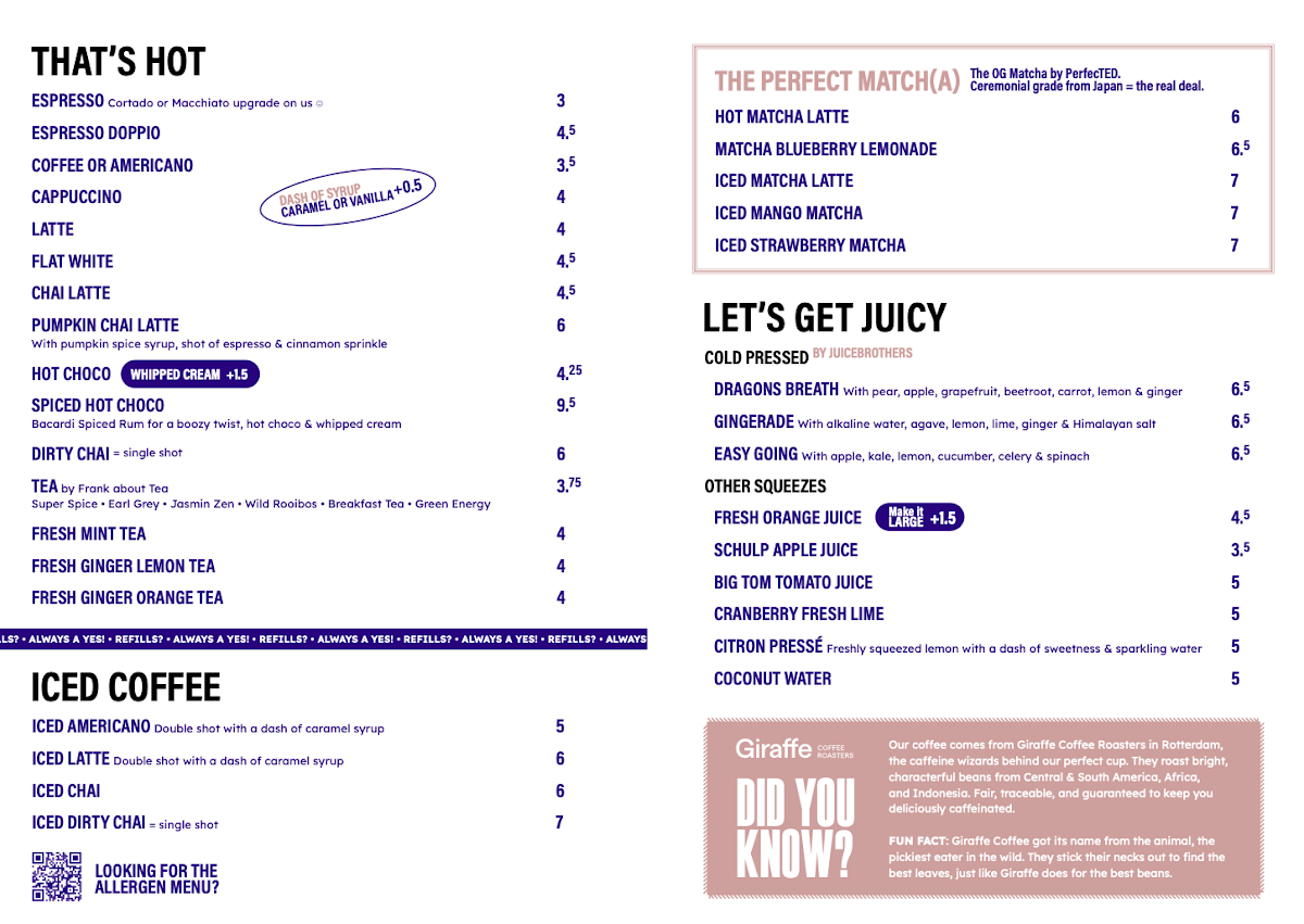 Menu Teds Rotterdam Lijnbaan - All Day Brunch-2