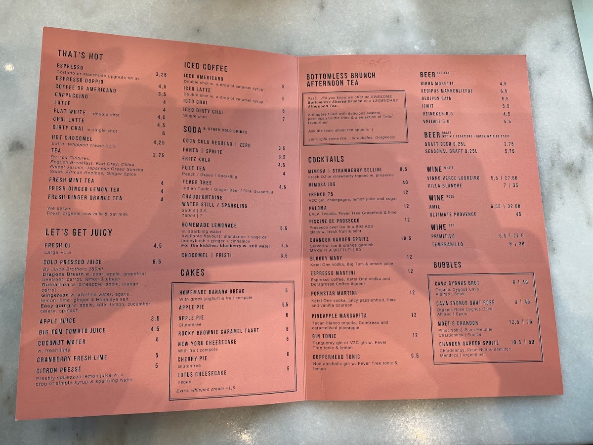 Menu Teds Rotterdam Lijnbaan - All Day Brunch-6