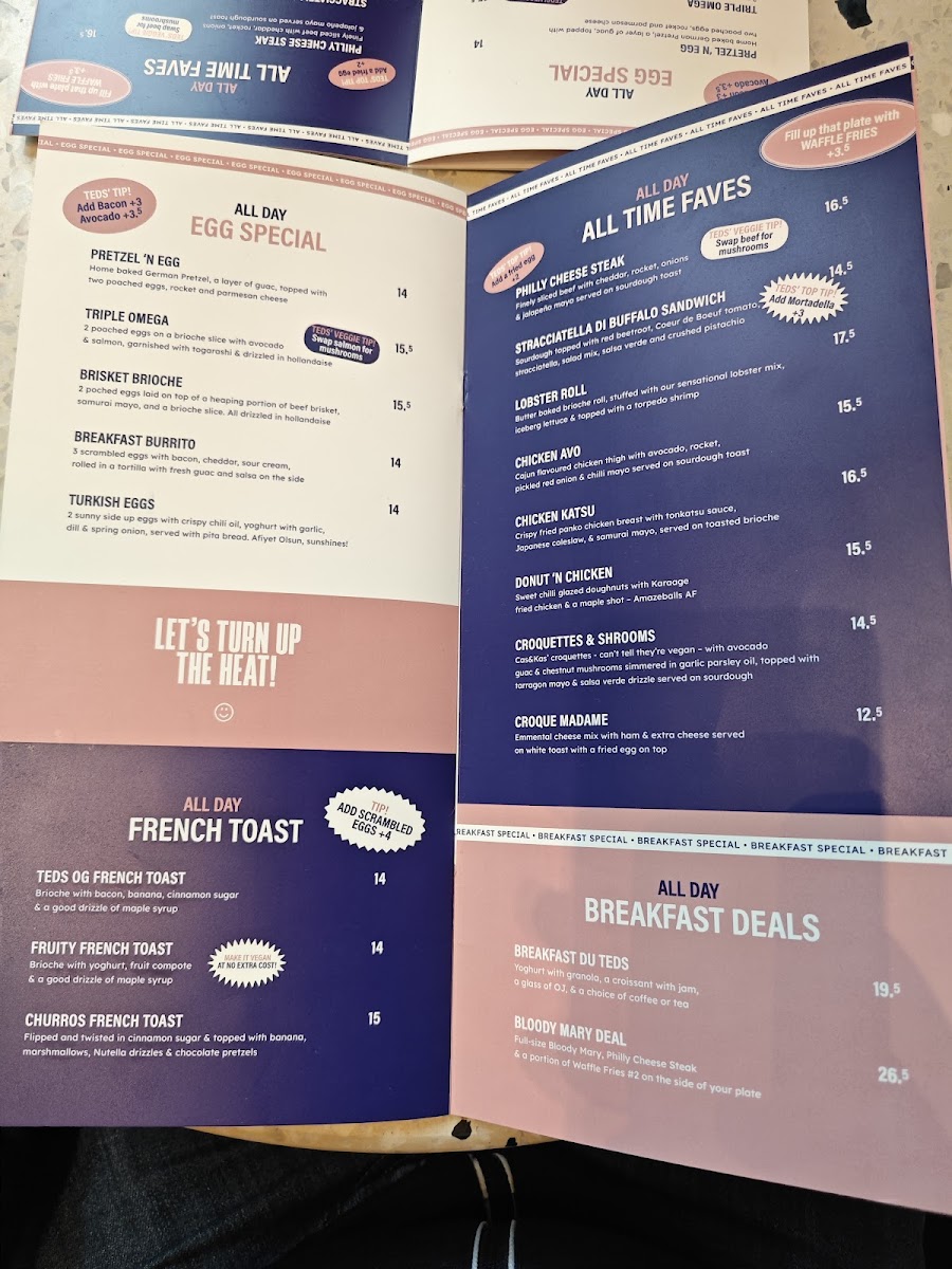 Menu Teds Rotterdam Lijnbaan - All Day Brunch-7